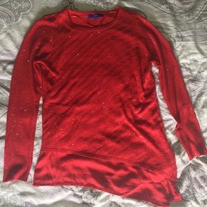 ❗️FINAL SALE❗️ Sparkling Red Sweater NWOT